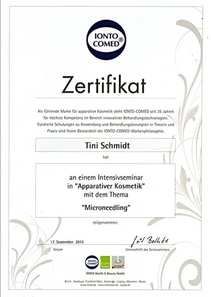 beruflicher nachweis