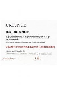 zertifikat-gepruefte-schoenheitspflegerin-2002 Zertifikat beruflicher nachweis